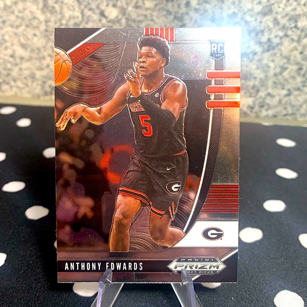 Anthony Edwards Rookie Card 2020 Panini Prizm Draft Picks Very Nice Future HOF